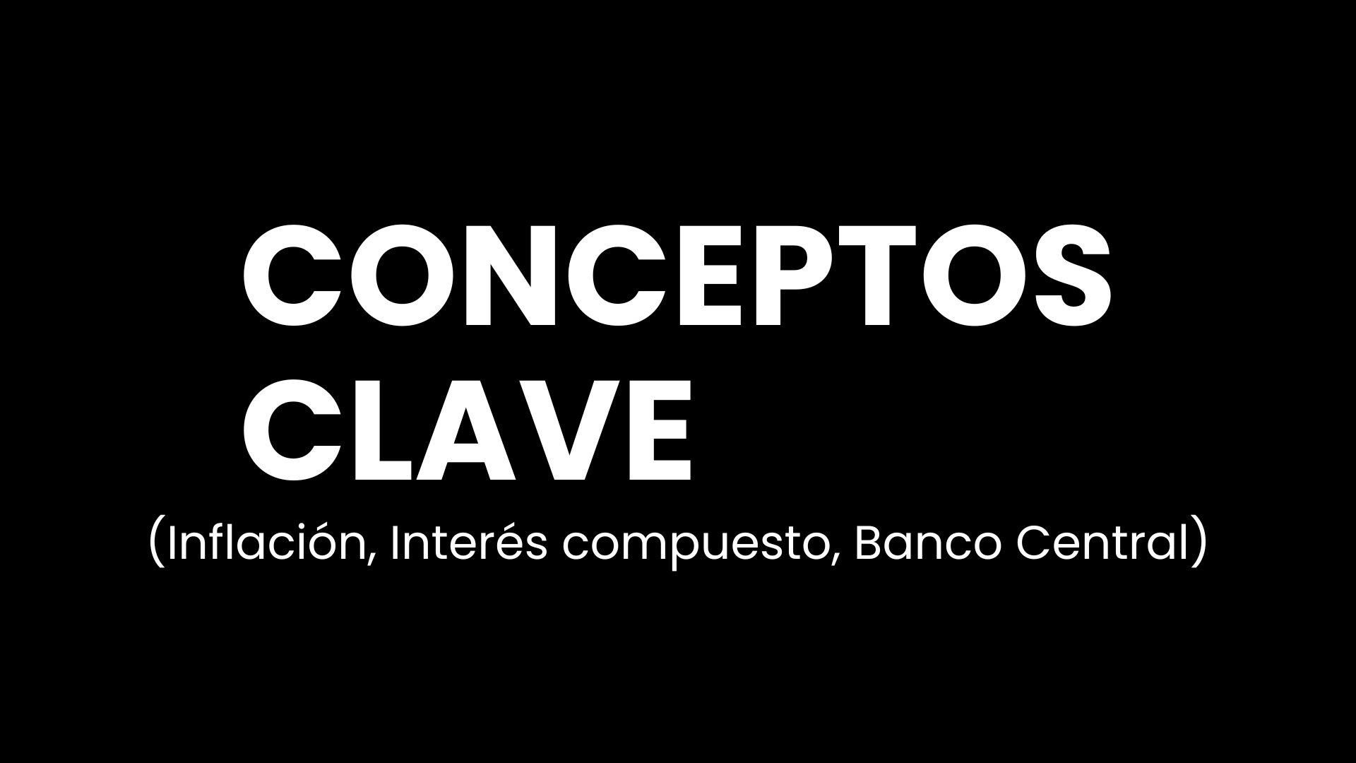 Conceptos Claves