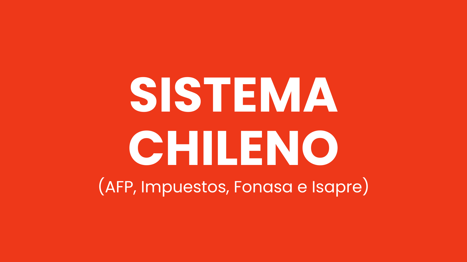 Sistema Chileno